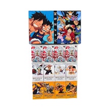 Cantex Tech One Piece Oyun Kartı 3 Seri 12 Paket Bir Arada Albüm Dahil