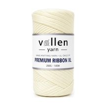 Premium 200gr/4mm Polyester Ribbon Ip,makrome Ipi,çanta Ipi,hobi Ipi,supla Ipi,ekru