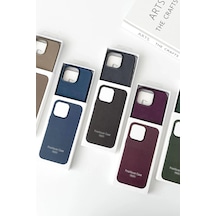 Newface Apple iPhone Uyumlu 15 Pro Kılıf Karen Magsafe Kapak Glblseme - 37 - Siyah Sıyah