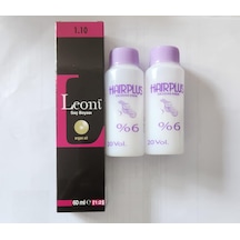 Leoni Saç Boyası 60 ML 1.1 Mavi Siyah + Oksidan %6 20 Volüm 2 x 60 ML Leoni Saç Boyası 60 ML 1.1 Mavi Siyah + Oksidan %6 20 Volüm 2 x 60 ML