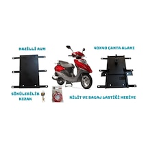 Ceo 110 Ve 125 Kızaklı Kurye Paket Çanta Demiri