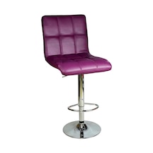 Bürocci Carla Bar Taburesi-Mor-9503S0124 Çok Renkli
