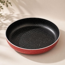 24 Cm Kaliteli Granit Fırın Tepsisi 3 Kat Teflon Kaplamalı Börek Tepsisi Çok Amaçlı Tepsi Diğer
