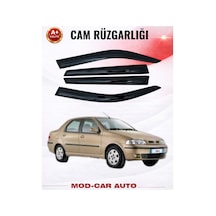 Citroen C3 2011-2017 Araca Özel Premium Cam Rüzgarlığı A+ Pianoblack