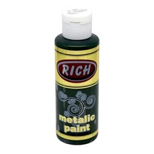 Rich Metalik Akrilik Boya 130Cc 758 Yağ Yeşili