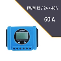 Lexron 60 A Amper Pwm Solar Güneş Akü Şarj Kontrol Cihazı