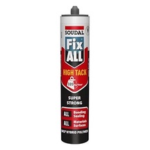 Fix All Yüksek Güçlü High Tack Montaj Yapıştırıcısı Beyaz 290 Ml