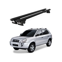 Venüs Hyundai Tucson 2004-2010 Uyumlu Siyah Ara Atkı Port Bagaj Tavan Barı