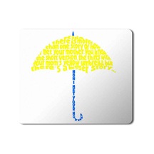 How I Met Your Mother Yellow Umbrella 3 Baskılı Mousepad Mouse Pad