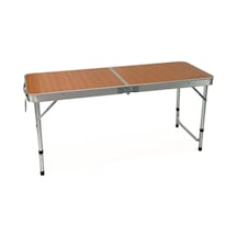 Katlanabilir Ahşap Kamp Masası - Madfox Nova - 547280 Çok Renkli