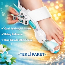 Tekli Ergonomik Ayak Baş Parmak Ateli Halluks Valgus Kemik Düzeltme Aparatı Ortopedik Atel Tekli Ergonomik Ayak Baş Parmak Ateli Halluks Valgus Kemik Düzeltme Aparatı Ortopedik Atel