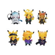 Anime Pokemon Cosplay 6lı Figür Seti