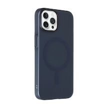 Joko Apple iPhone Uyumlu  15 Pro Uyumlu Tuna Pc Slim Magsafe Kapak - Lacivert