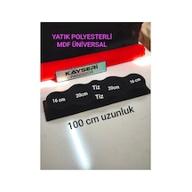 Kayseri Pandizot 20 Cm 16 Cm Tizli Üniversal Yatık 2 20cm 2 16cm 2 Tiz Polyesterli Fiber 100 Cm Uzunluk