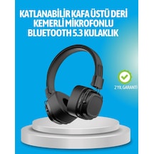 Znv Zenvia Mey İthalat Deep Bass Destekli Kablosuz Katlanabilir Kulak Üstü Kulaklık Znv2025 Cmn