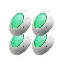 4 Adet 30 Watt 12 Volt Led Yeşil Sıva Üstü Havuz Lambası Tenda 30w