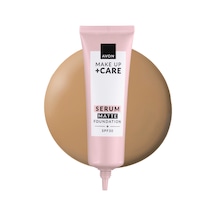 Make Up + Care 3ü 1 Arada Mat Serum Fondöten 30 Ml. 320g Sun Beige 0