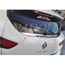 Renault Clıo 4 Hb Krom Arka Cam Çıtası