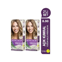Intensıve 2'li Set 8.00 Açık Kumral Kalıcı Krem Saç Boyası Seti
