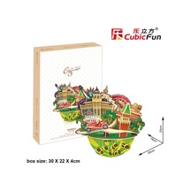 Cubic Fun 3d 64 Parça Puzzle Las Vegas Şehir Kompozisyonu