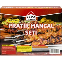 Leva House Pratik Kullan-At Kömürlü Mangal