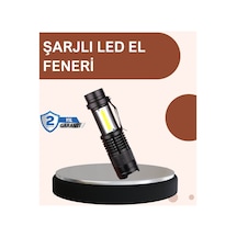 Alüminyum Gövdeli 2000 Lümen Güçlü Led El Feneri - Hs08377743-5162 Renkli Renkli