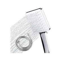 Konesam 6 Fonksiyonlu Krom Kaplama Duş Başlığı Seti - 1.5 Metre Hortumlu Masaj Ve Püskürtme Özellikli Gümüş