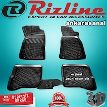 Rizline Vw Passat B5 3D Paspas Havuzlu Siyah 1998-2004 Arası N11.1020
