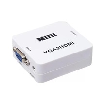 Pm-18698 Vga To Hdmı Ses Girişli Mini Model Dönüştürücü