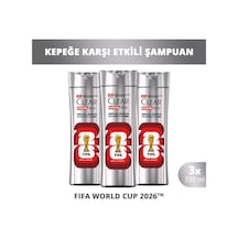 Men Kepeğe Karşı Etkili Şampuan Scalp Edition Fifa World Cup 330 Ml X3