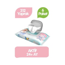 Uni Baby İlk Adım Islak Havlu Mendil 52x6 312 Yaprak
