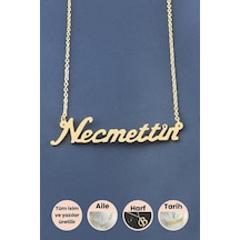 Necmettin İsimli Kolye Sarı