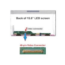 Toshiba Uyumlu Qosmio F60-13W Ekran 15.6 Led Ekran Panel