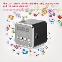 Novahub Tam Renkli Mini Hoparlör: Usb, Tf Kart, Fm Radyo, 3w Çıkış, Taşınabilir Ses Sistemi