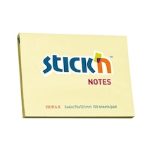 Hopax Stıckn Yapışkanlı Not Kağıdı 100 Yp 76x101 Pastel Sarı He21008