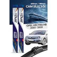 Vauxhall Vectra Hatchback Silecek Takımı 2005-2008 Uyumlu 600mm/480mm