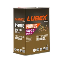 Lubex Primus Pg-La 5W-30 Tam Sentetik Partiküllü Motor Yağı 2 x 3.2 L