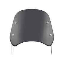 Suntek 5-7" Motosiklet Far Ön Cam Rüzgar Saptırıcı Gri