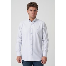 White Stone Alcácer Do Sal G2505 Slim Fit Gömlek Desenli Desenli Çok Renkli