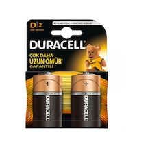 DURACELL BÜYÜK PİL LR-20  İKİLİ