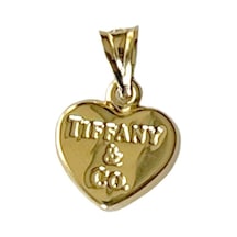 Tiffany Model Küçük Altın Kolye Ucu Sarı Altın