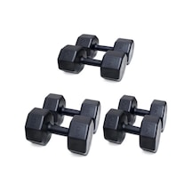 Ps Spor 3 Çift Dambıl Set 6 Kg X 2 Ad / 8 Kg X 2ad/ 10 Kg X 2 Ad