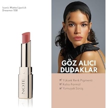 Lipstick 108 Dreamer Kalıcı Mat Ruj, Pembe 0