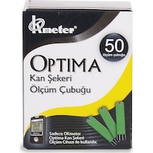 Optima Kan Şeker Ölçüm Çubuğu 50 Adet Optima Kan Şeker Ölçüm Çubuğu 50 Adet