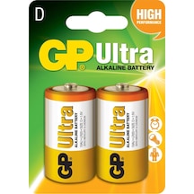 Gp Gp13au Lr20 Ultra Alkalin 2'li Pil