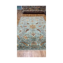 El Dokuma Afghan Halısı Gri