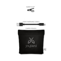 Jaybird Çanta + Usb To Micro B Şarj Kablosu + Siyah Yaka Klipsi