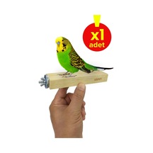 Vixpet Venty 15 cm Papağan Tüneği | 1 Adet | Sultan, Muhabbet, Monk, Lori, Forpus, Kayık, Sevda, Senegal
