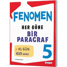 Fenomen 5. Sınıf Her Güne Bir Paragraf Fenomen Yayınları