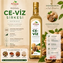 Doğal Ceviz Sirkesi 500 Ml Katkısız